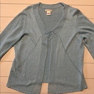 Tommy Bahama Women's Blue Cardigan